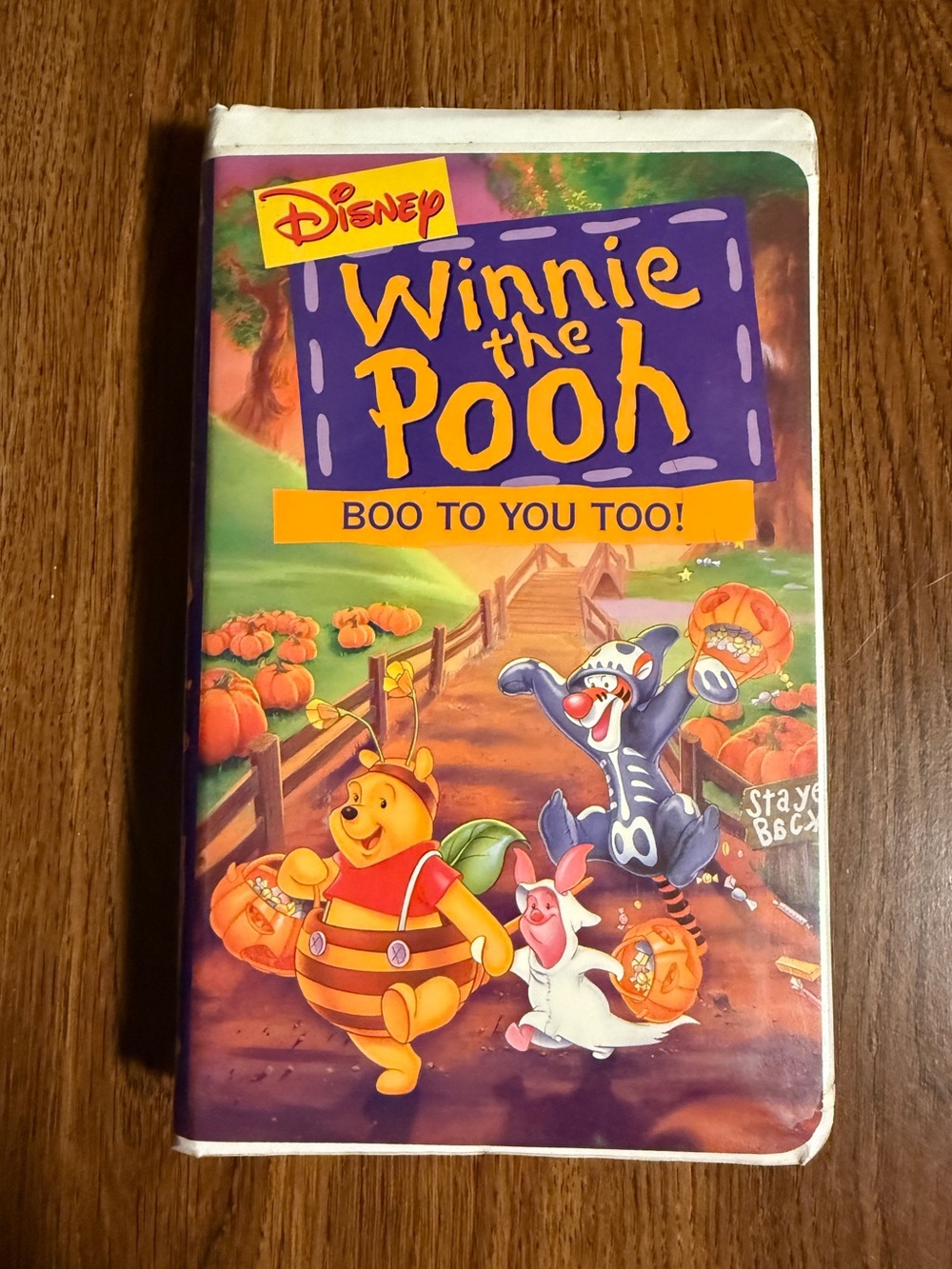 Disney Winnie the Pooh Boo to You Too! VHS (1997)